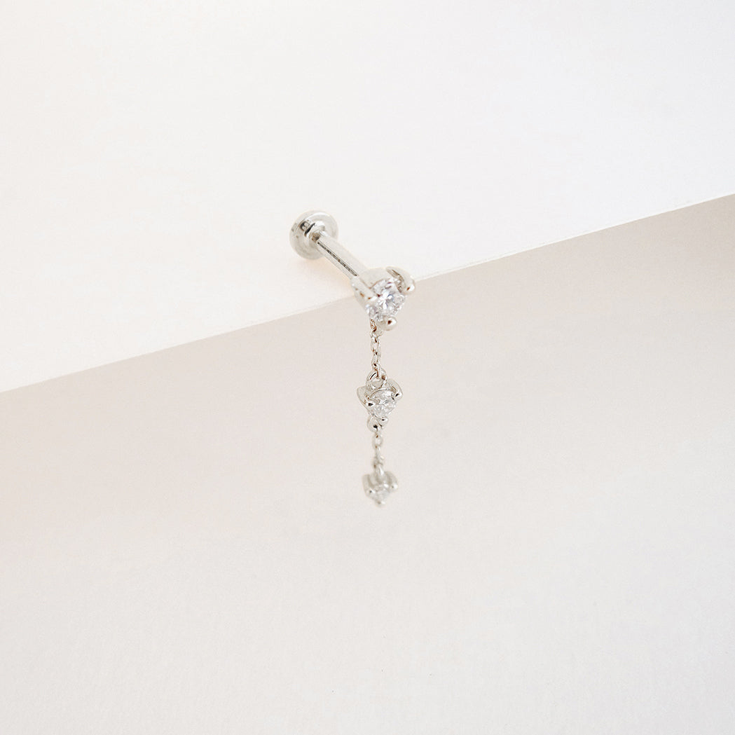 Arianne Ear Piercing - Gold & Diamonds