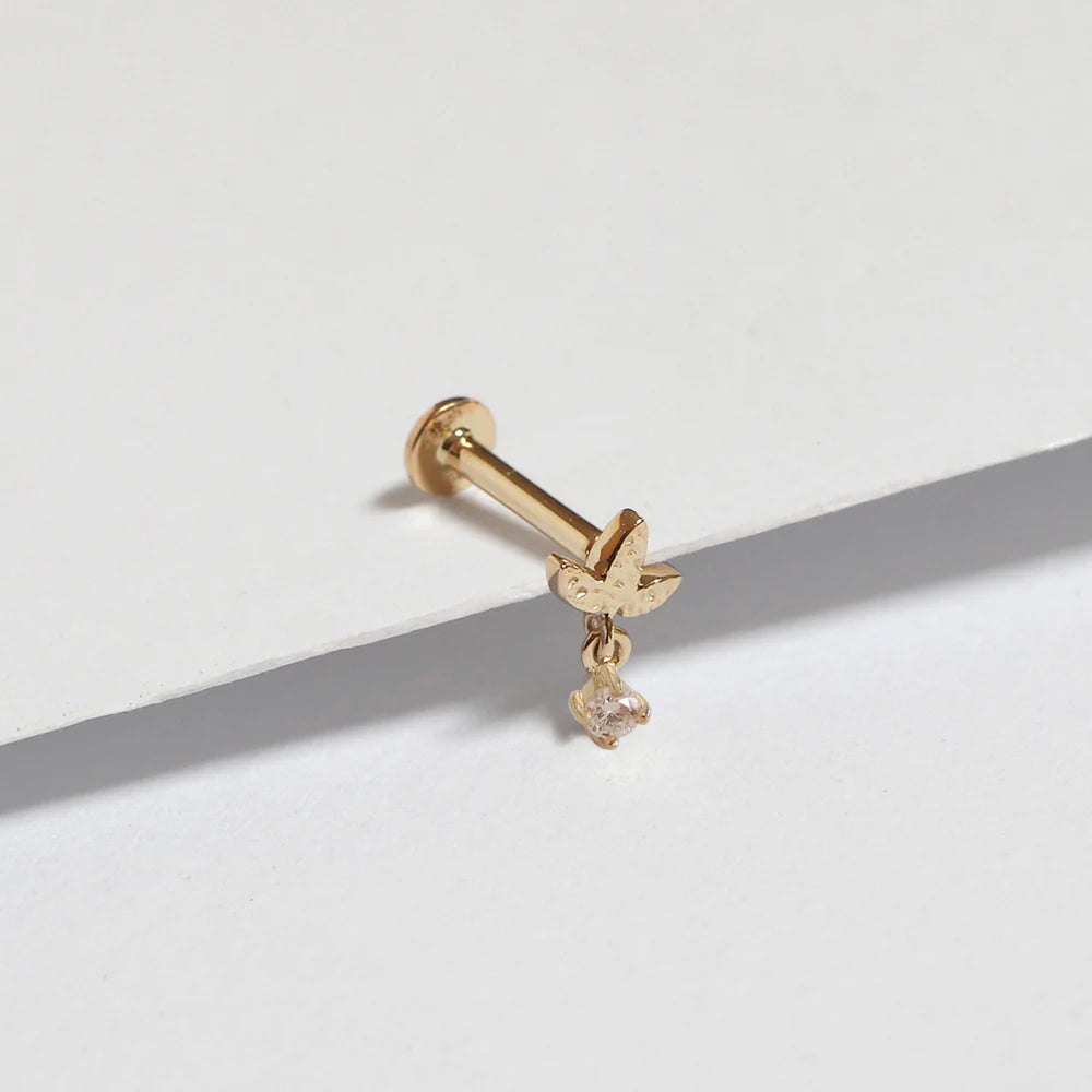 Cosima Ear Piercing - Gold & Diamond