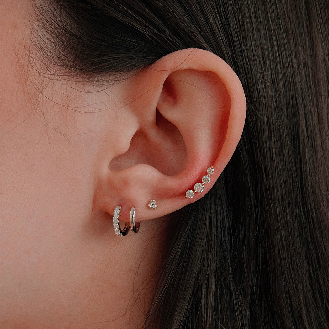 Orion Ear Piercing - Gold & Diamonds