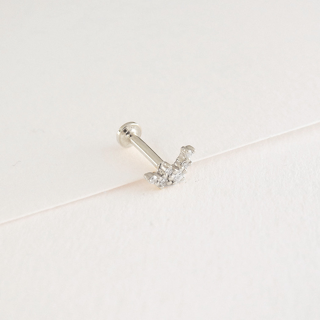 Piercing d'oreille Sirius - Or & Diamants