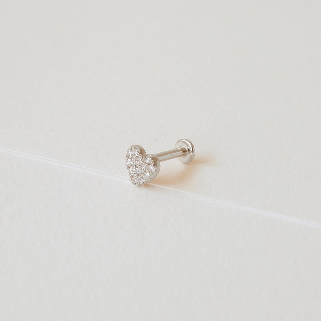 Piercing d'oreille Sweetheart - Or & Diamant