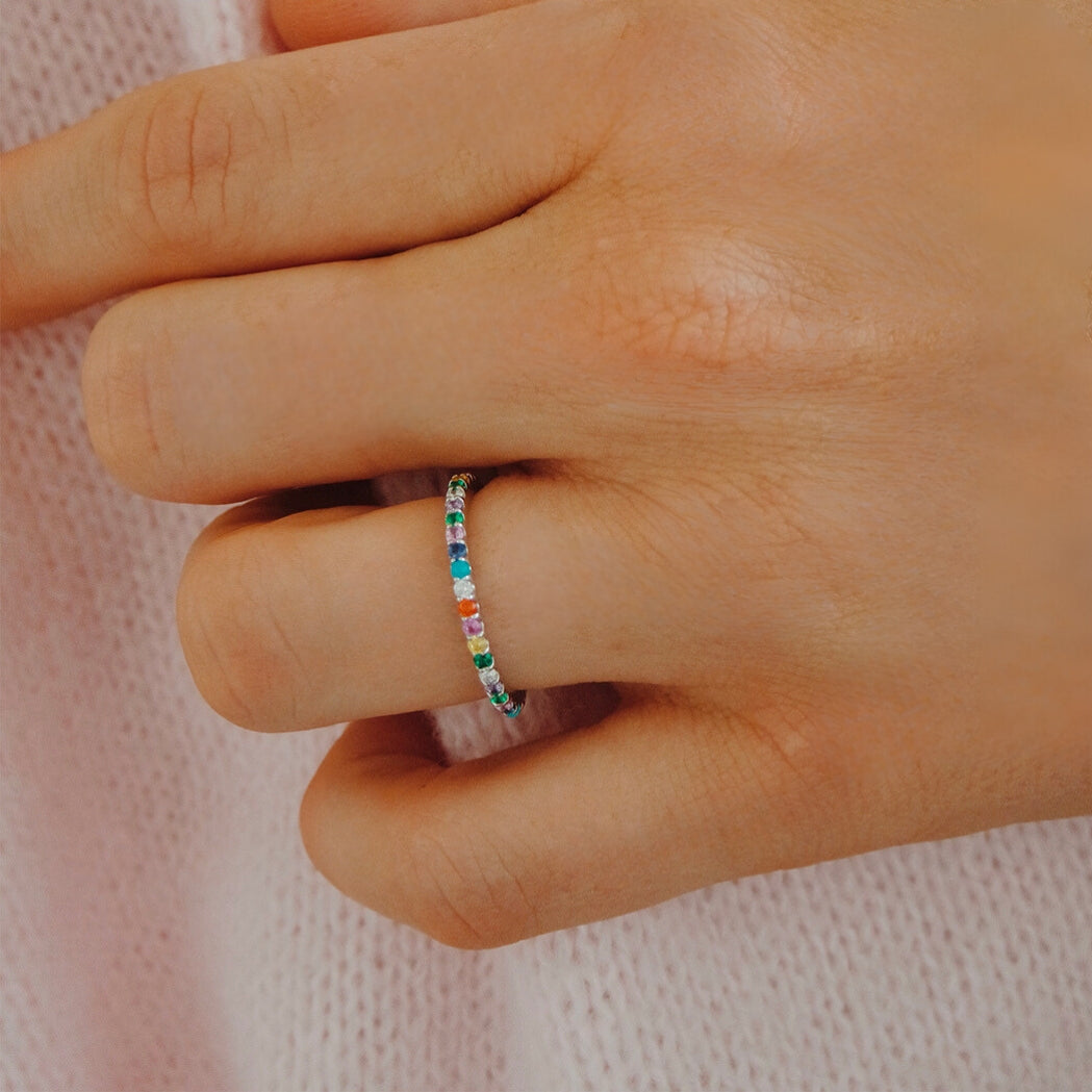 Rainbow Gold Ring