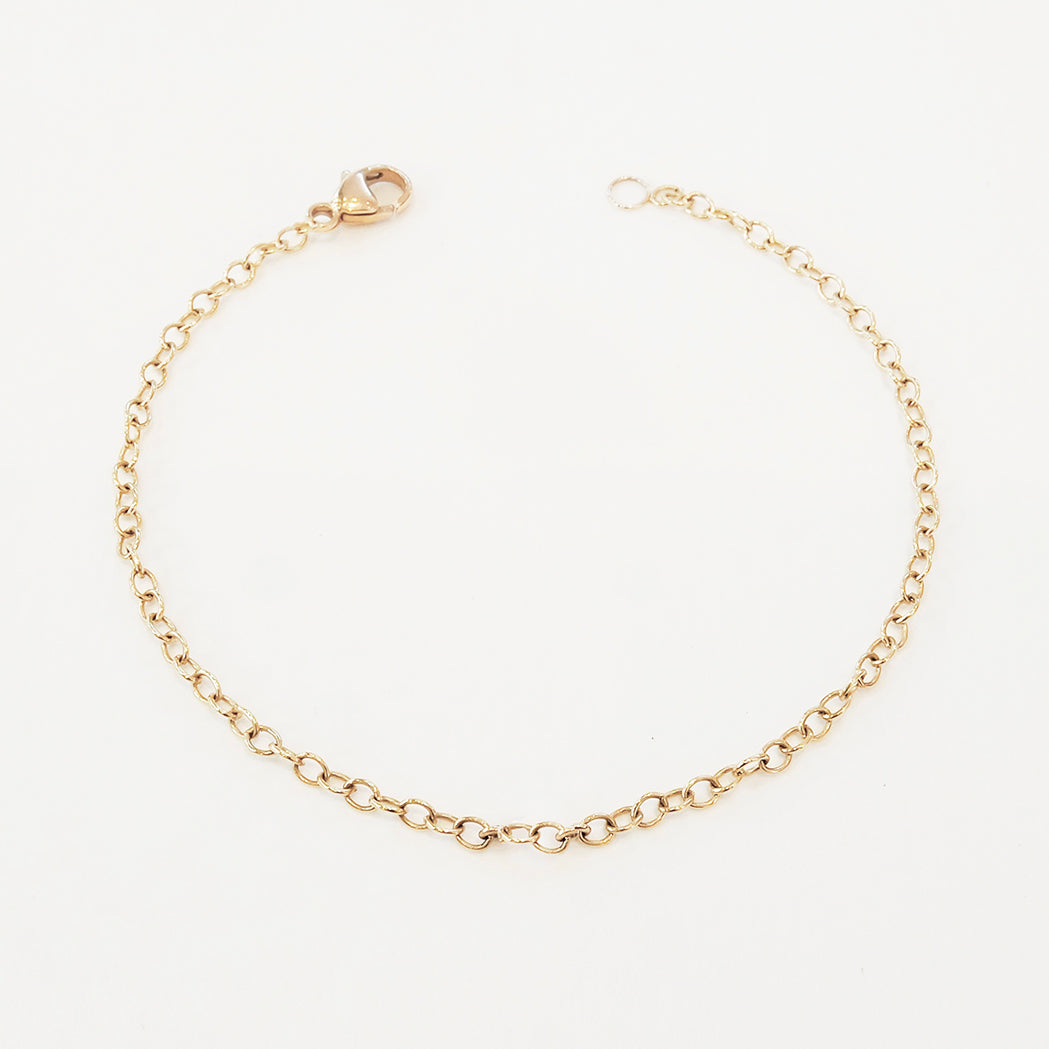 Infinity Bracelet in Gold – Chain of Your Choice
