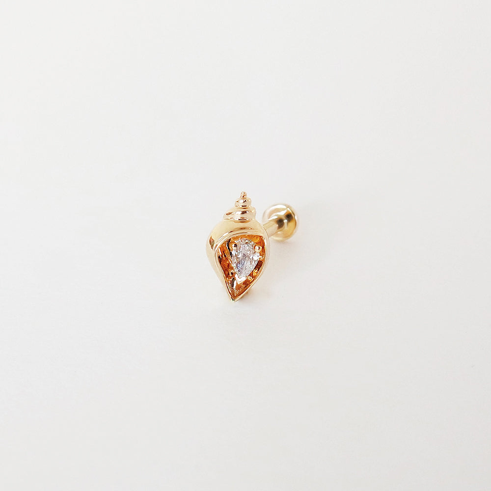 Shelly Ear Piercing - Gold & Diamond