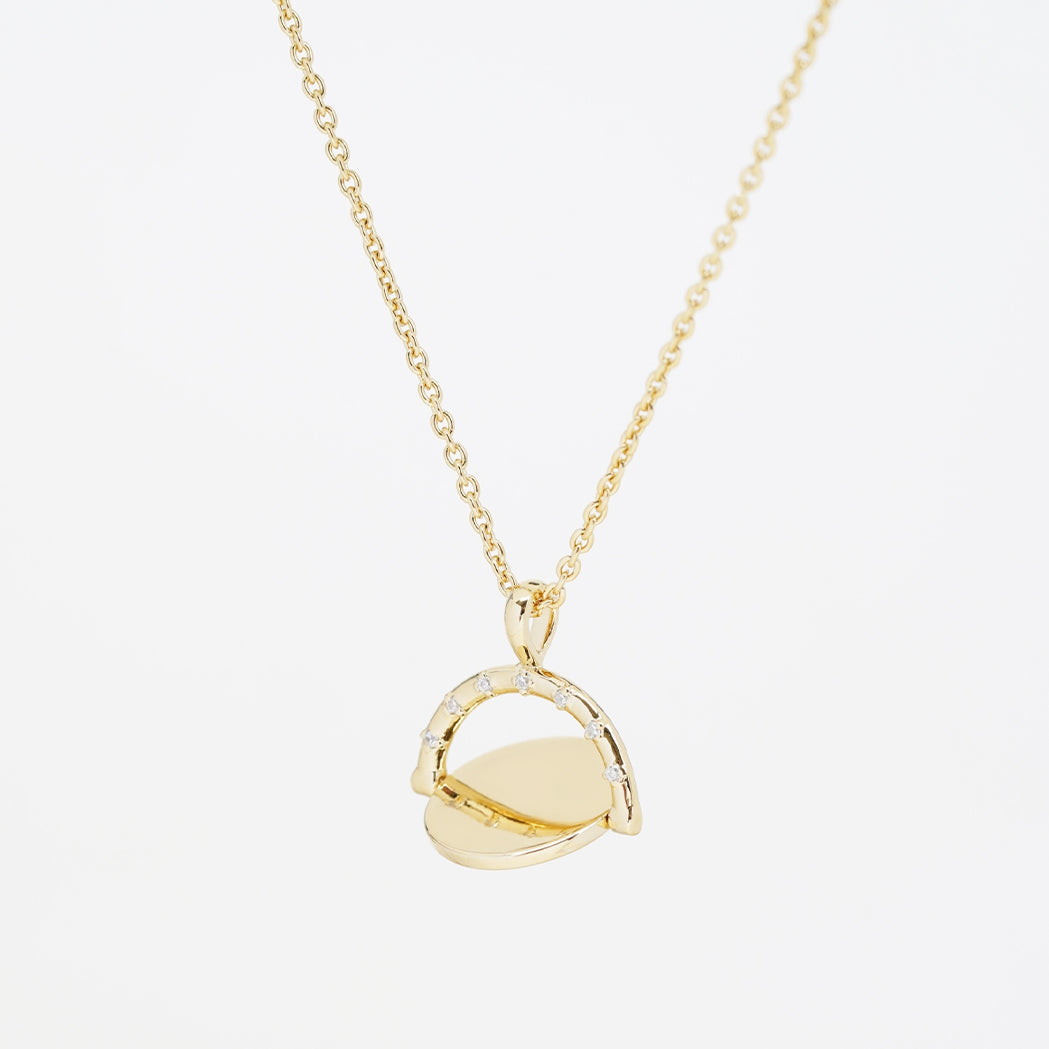 Collier Spinning Secret Medal - Small