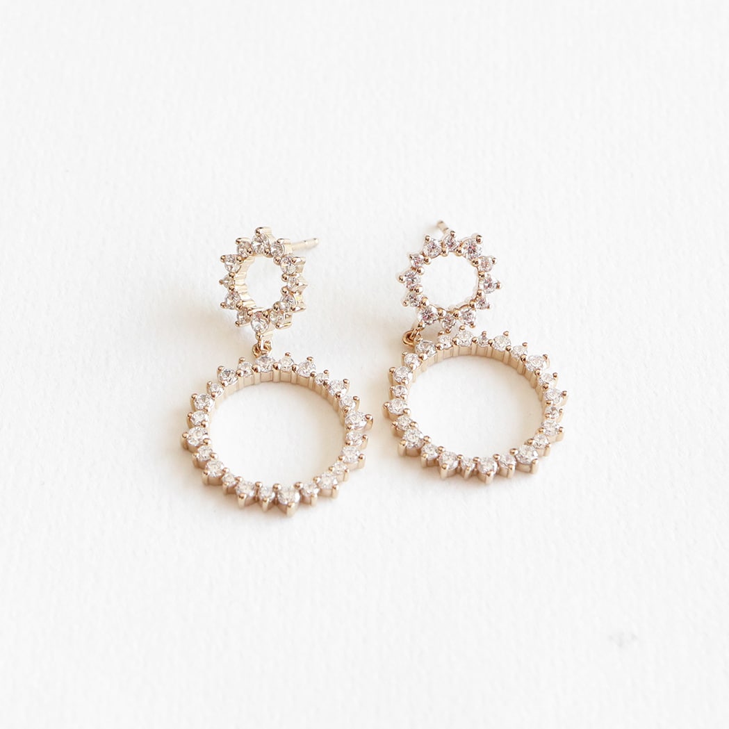 Boucles d'Oreilles Stone Sun