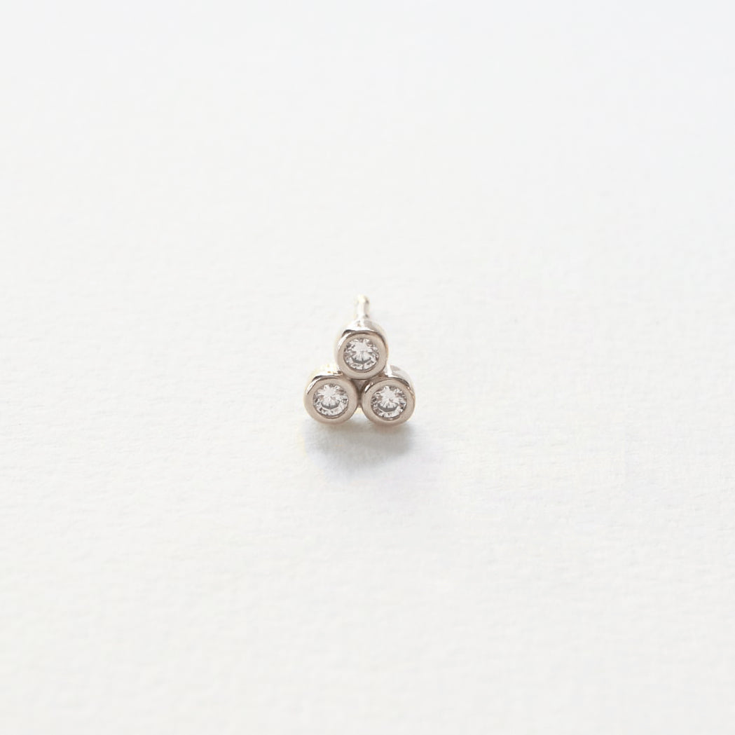 Boucle d'oreille Triade - A l'unité