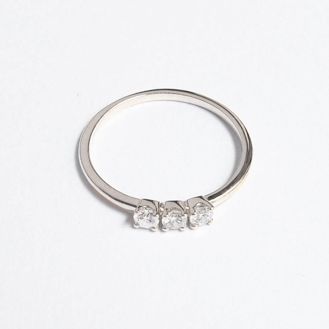 Gold & Diamonds Le Trio Ring
