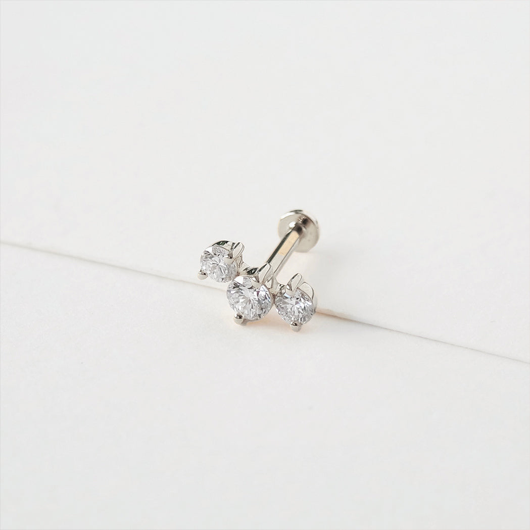 Vesper Ear Piercing - Gold & Diamonds