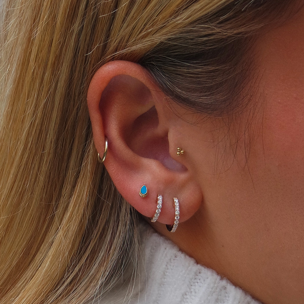Piercing_Drop_Turquoise_YG_Worn
