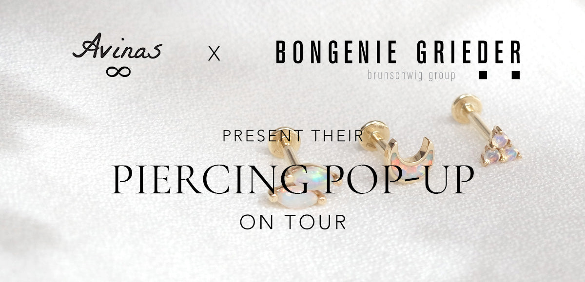 Pop-up piercing on tour