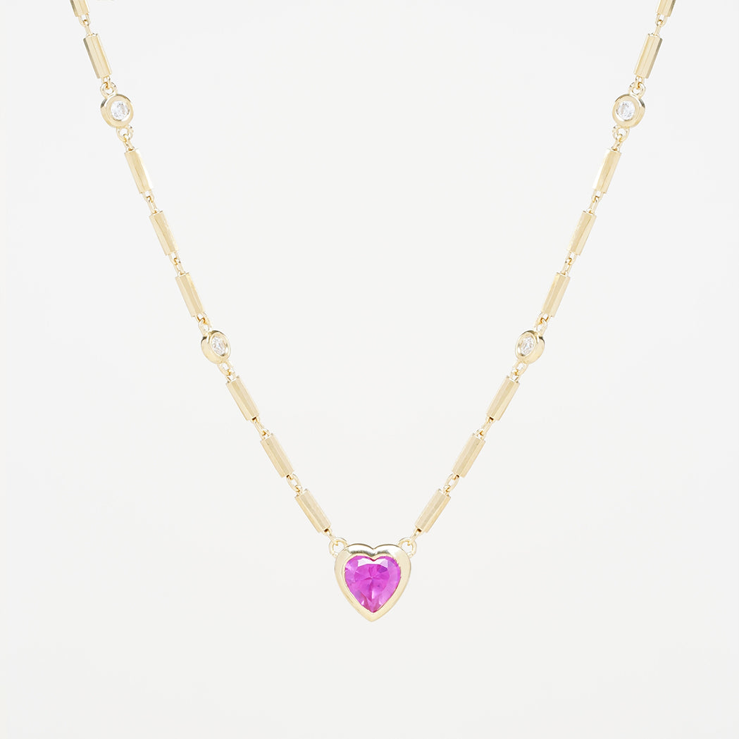 Dolce Necklace - Pink