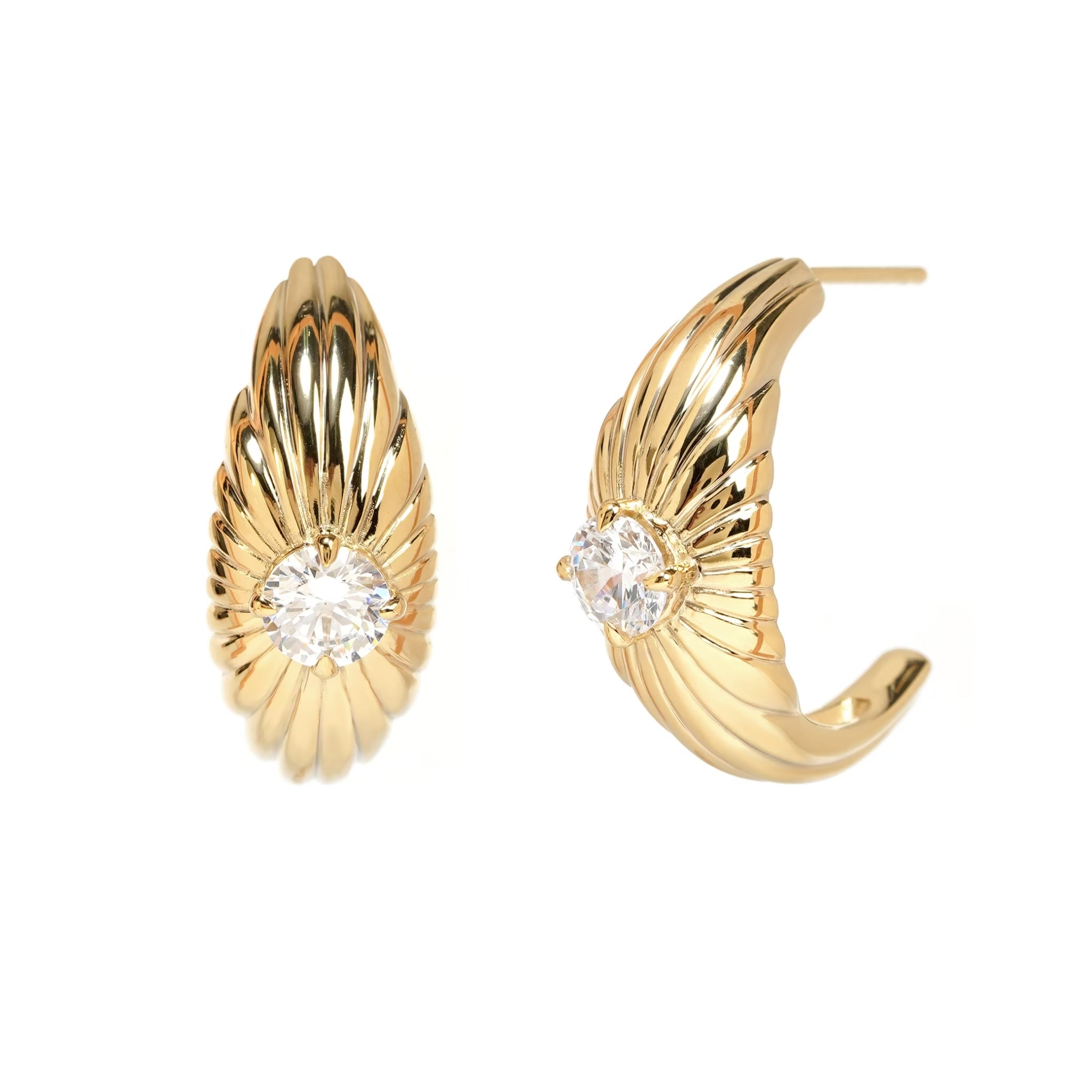 Echo Hoop Earrings - Large