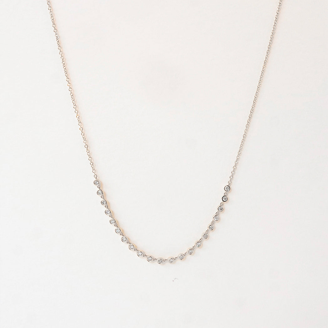 Esmée Necklace - Gold & Diamonds