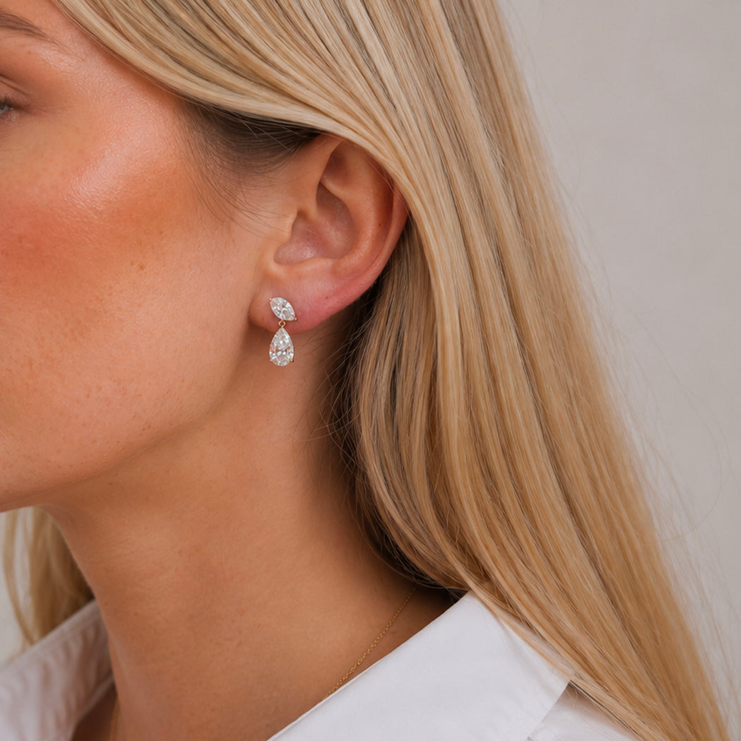 Boucles d'oreilles Glint - Or & Diamants (4.5 carats)
