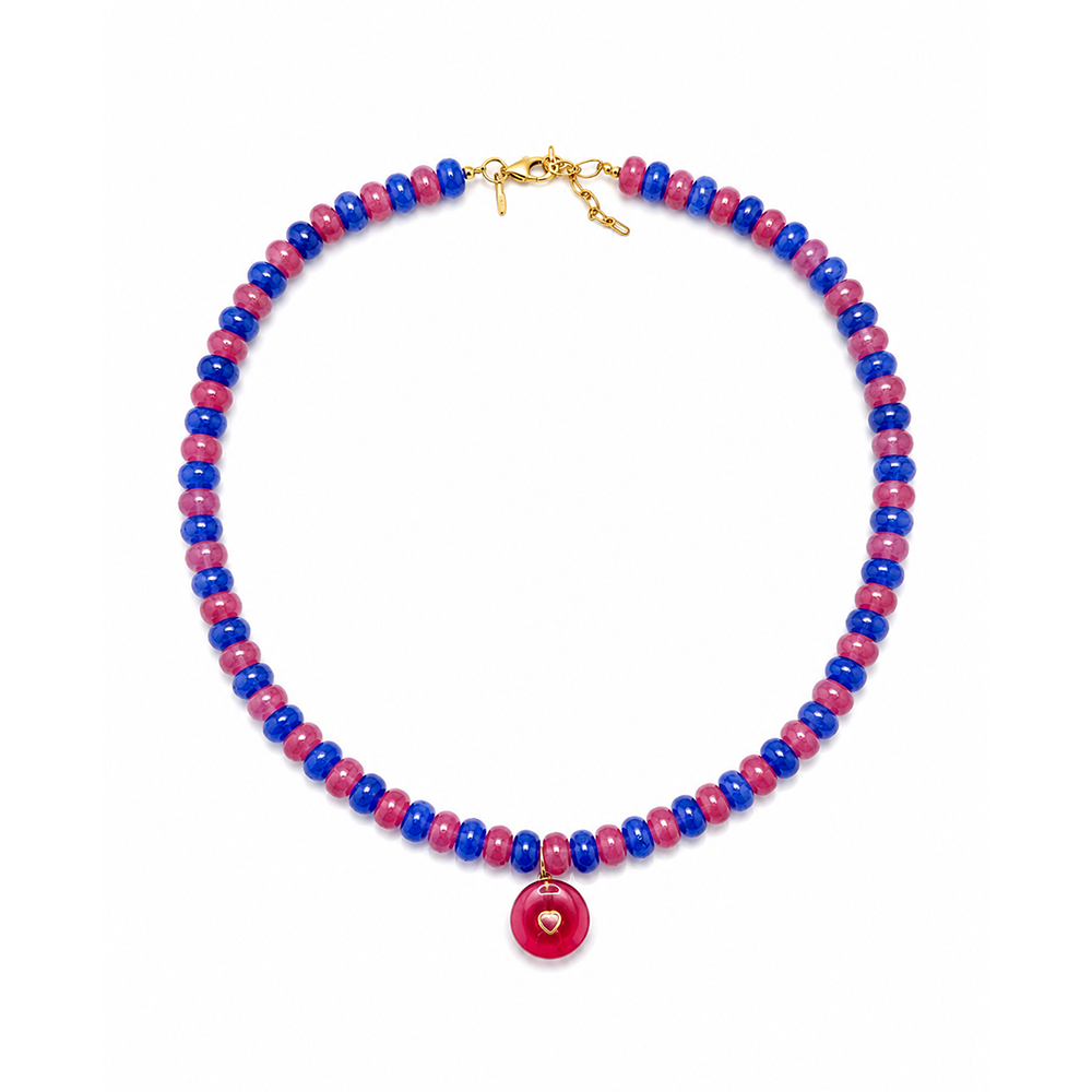 Happy Beads Halskette - Limited Edition - Berry
