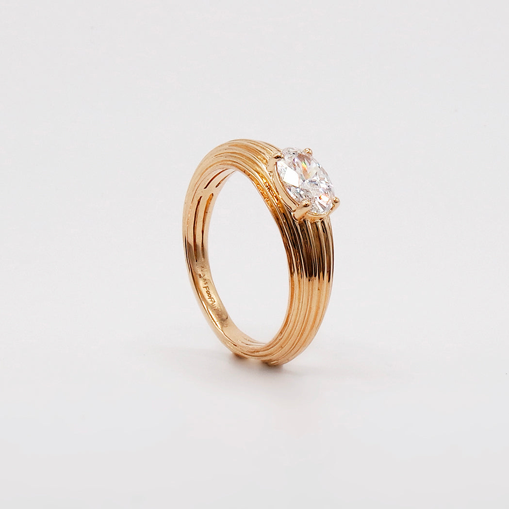 Bague Honey Or & Diamant