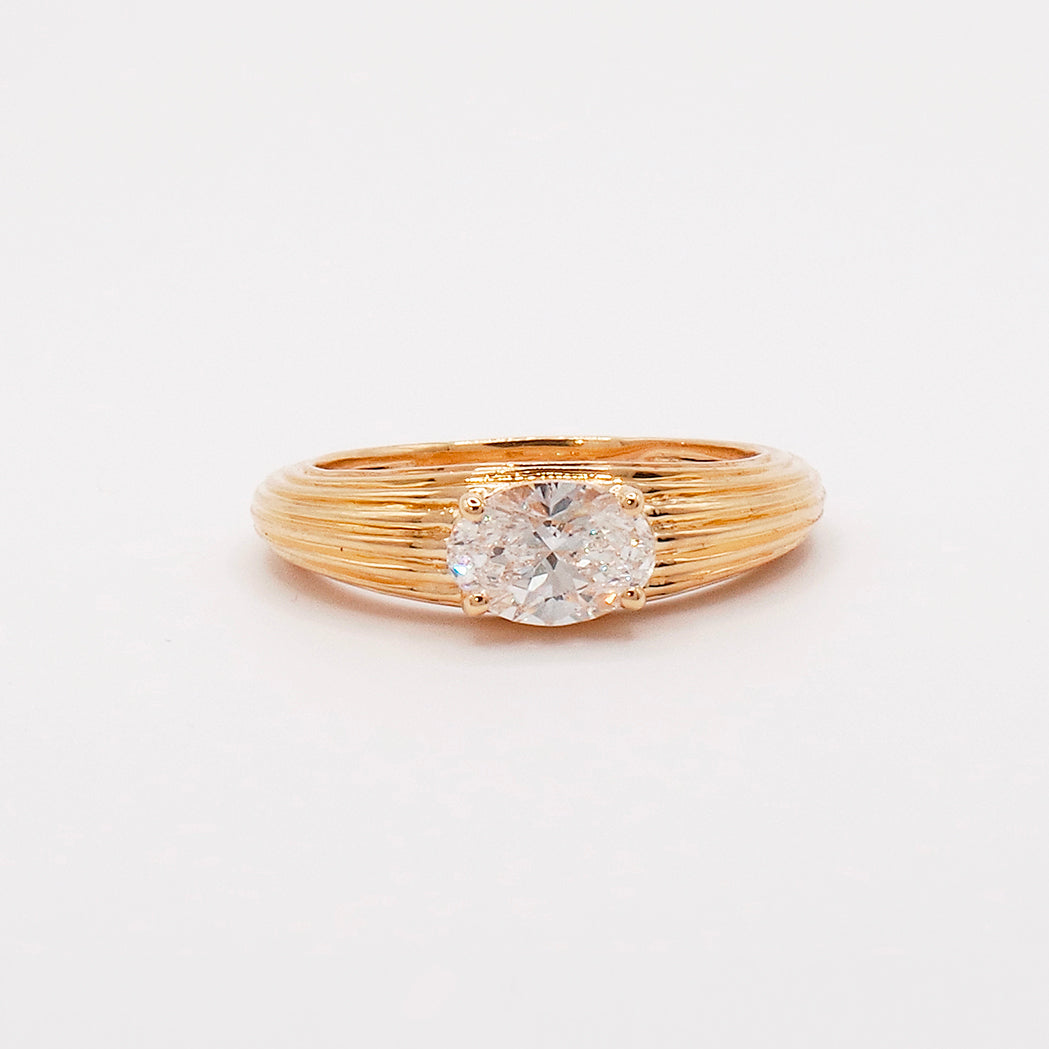 Bague Honey Or & Diamant