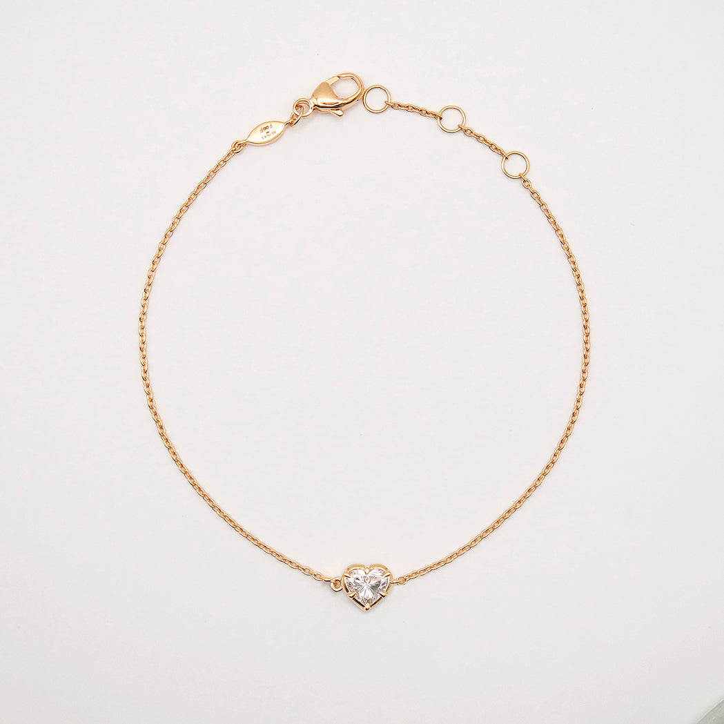 Bracelet Icon - Coeur - Or & Diamant
