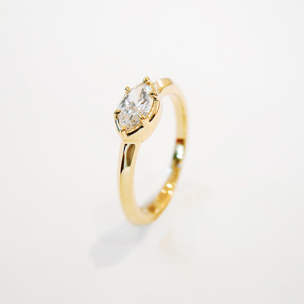 Ring Icon – Marquise – Gold & Diamant