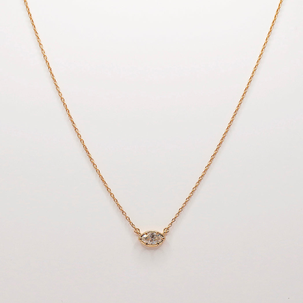 Collier Icon - Marquise - Or & Diamant