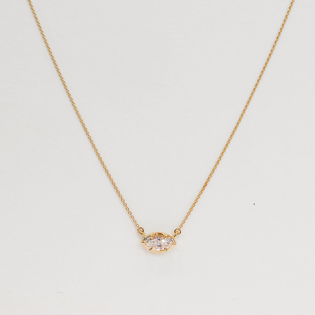 Collier Icon - Marquise - Or & Diamant