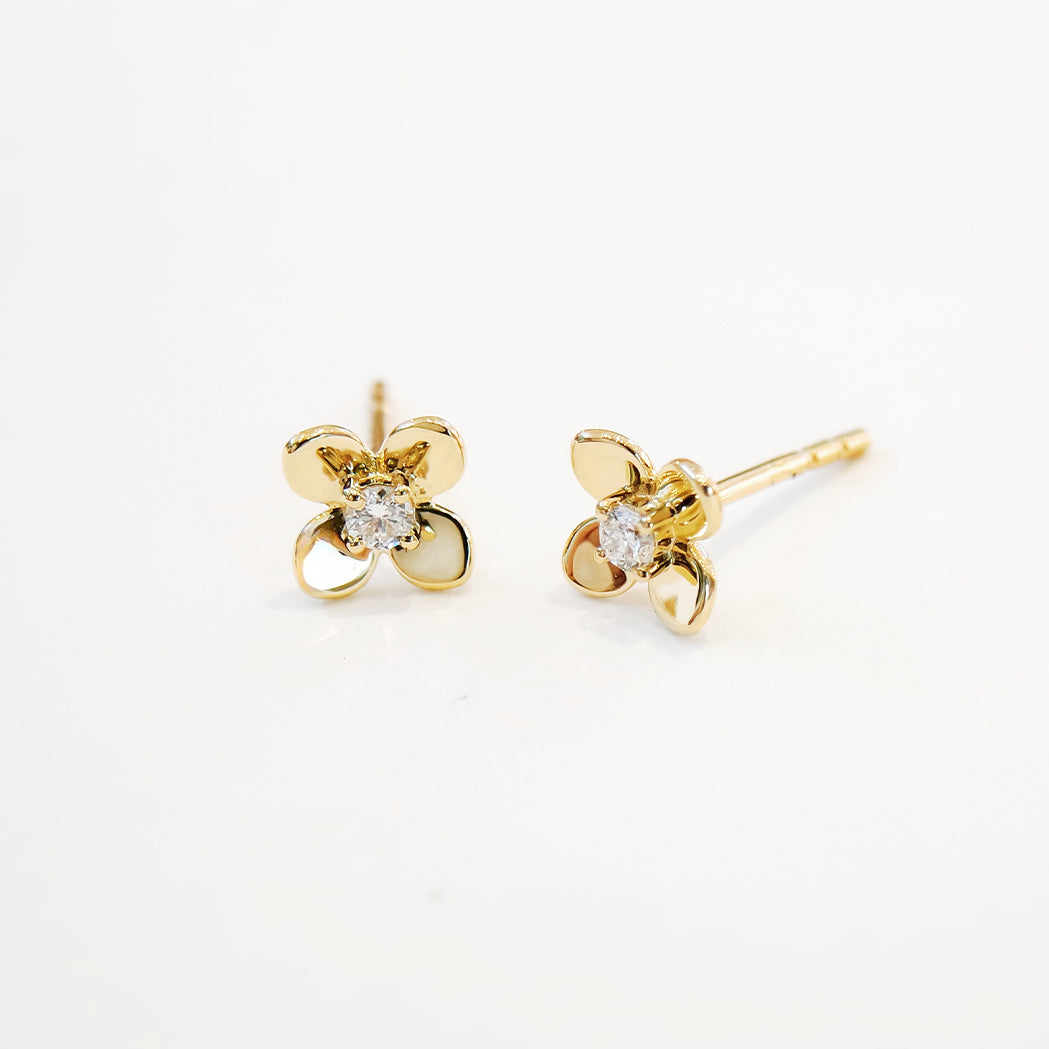Ohrringe Lily – Gold & Diamanten