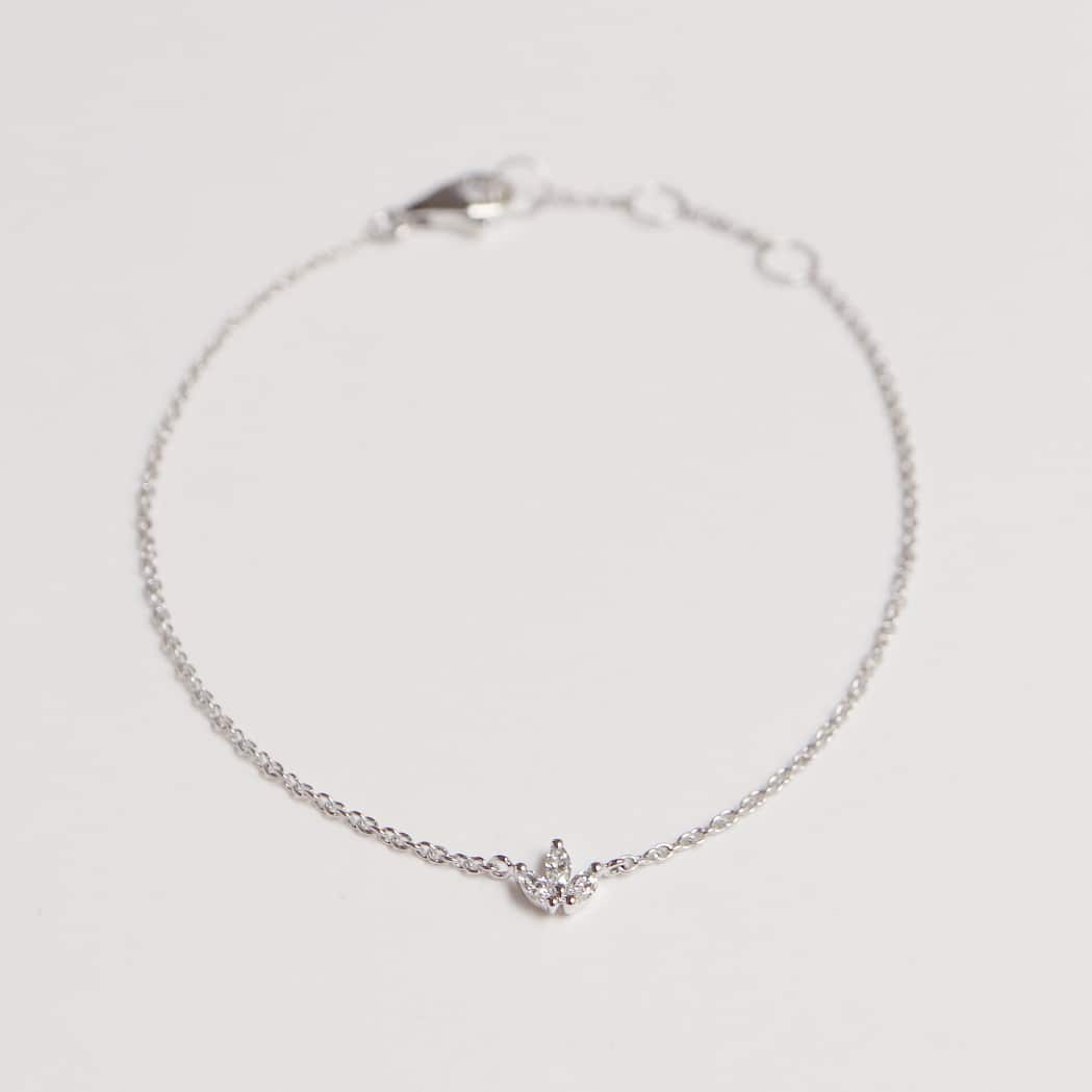 Bracelet Lotus Or & Diamants