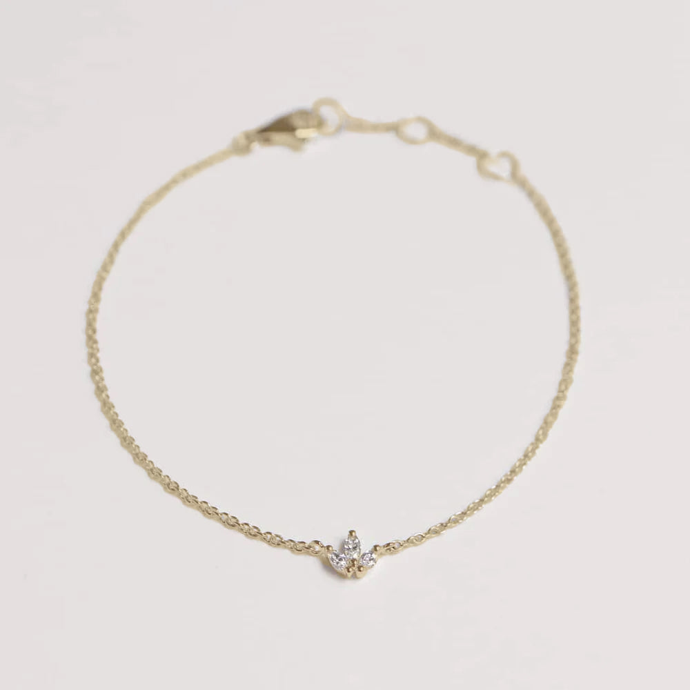 Lotus Gold & Diamanten Armband