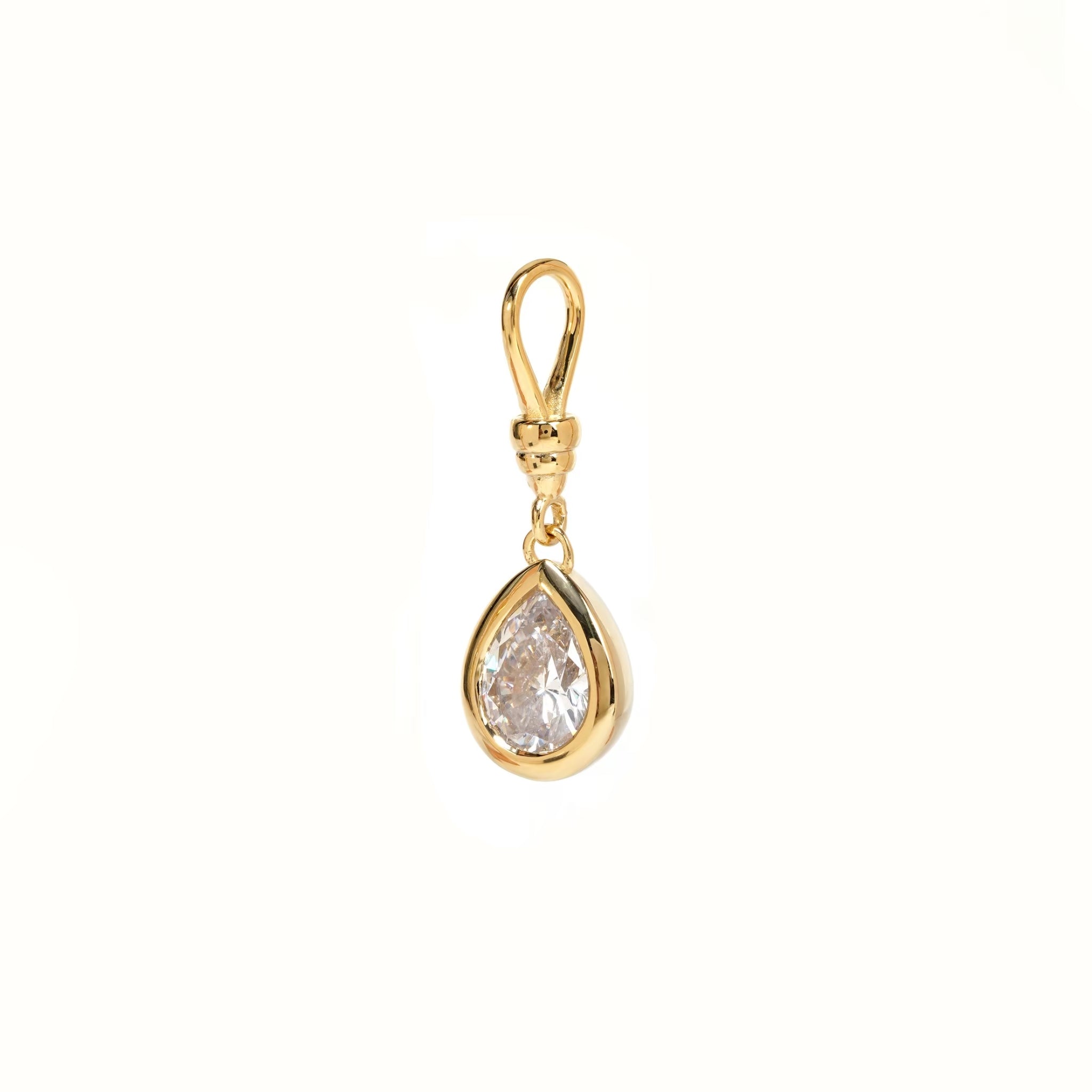 Muse Pendant - Pear Cut