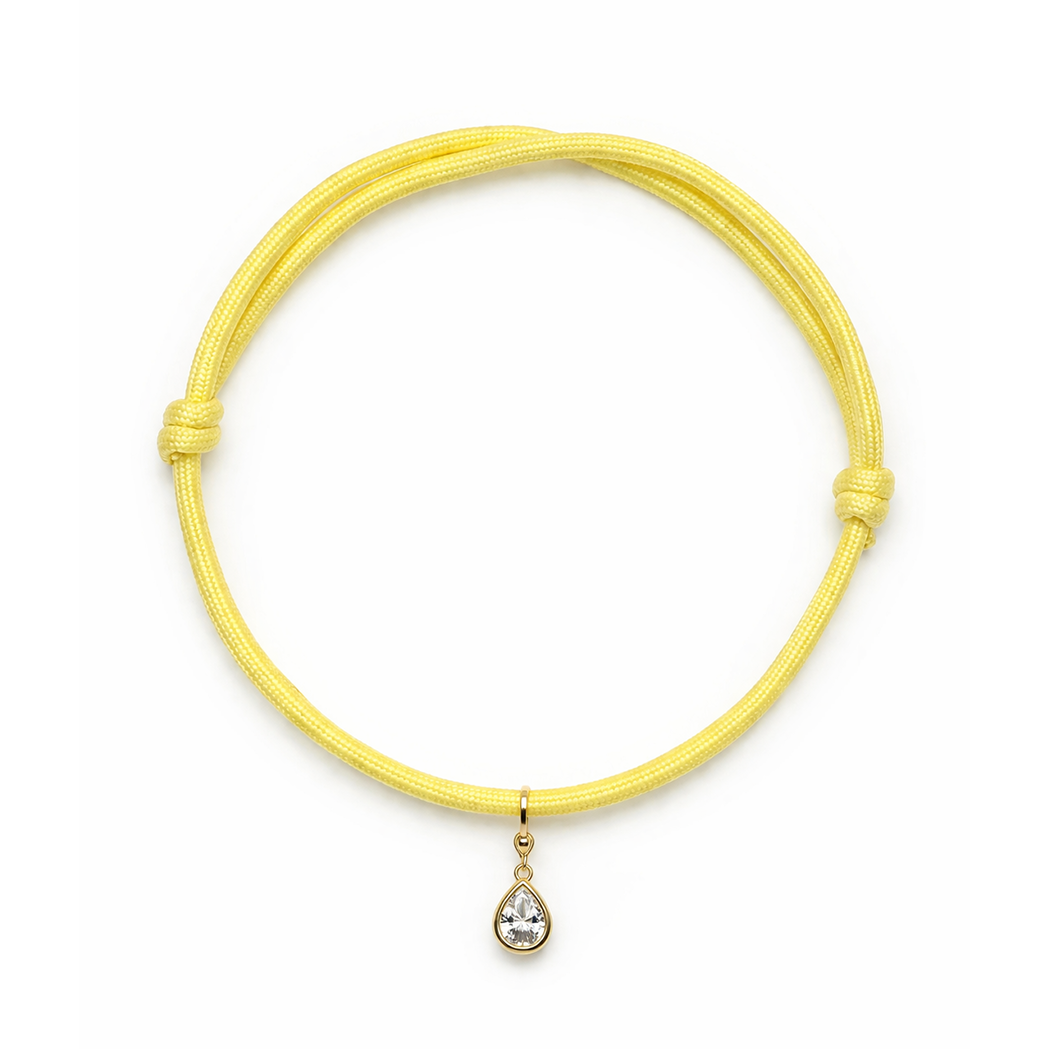 Muse Pendant - Pear Cut