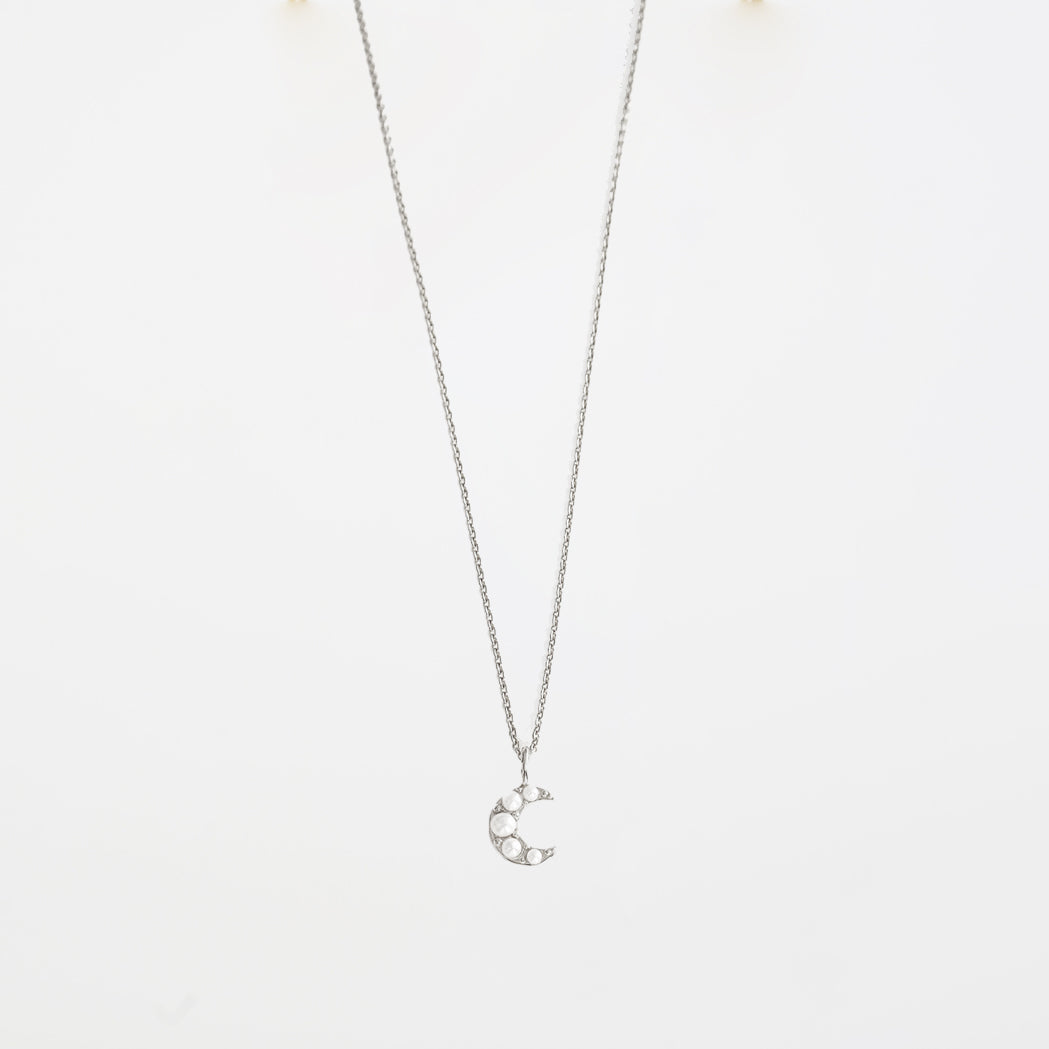 Pearly Moon Necklace
