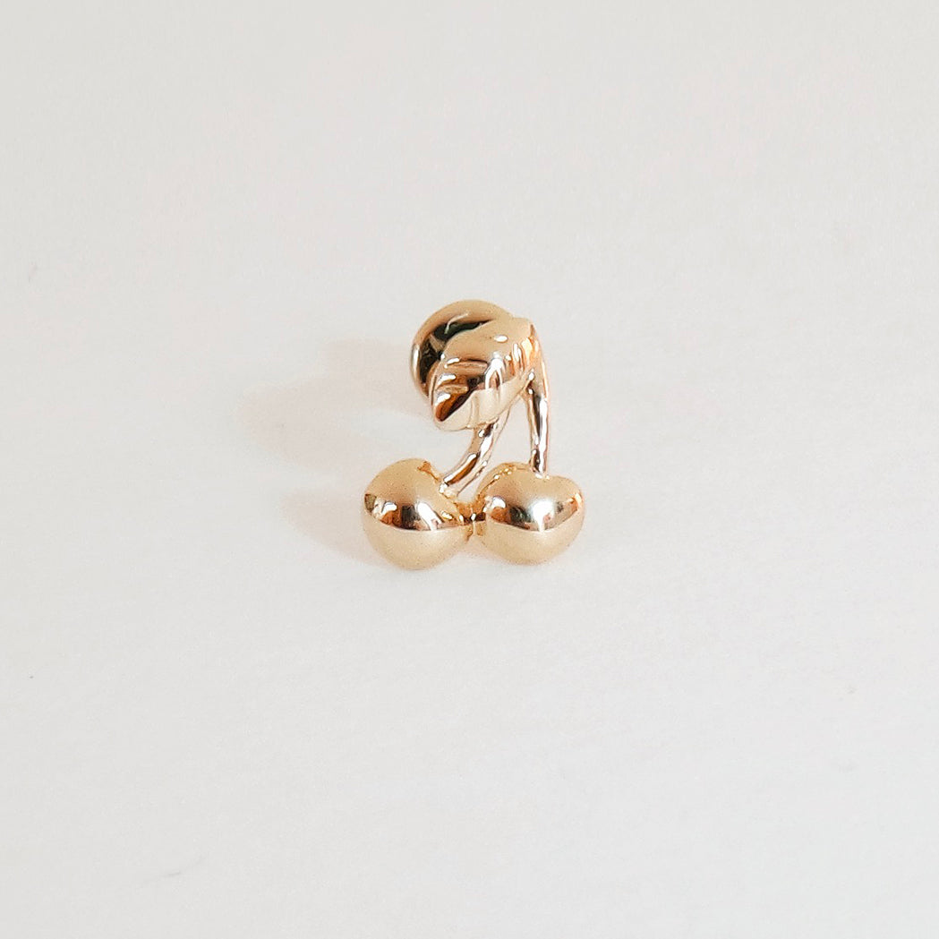 Cherry Ear Piercing - Gold