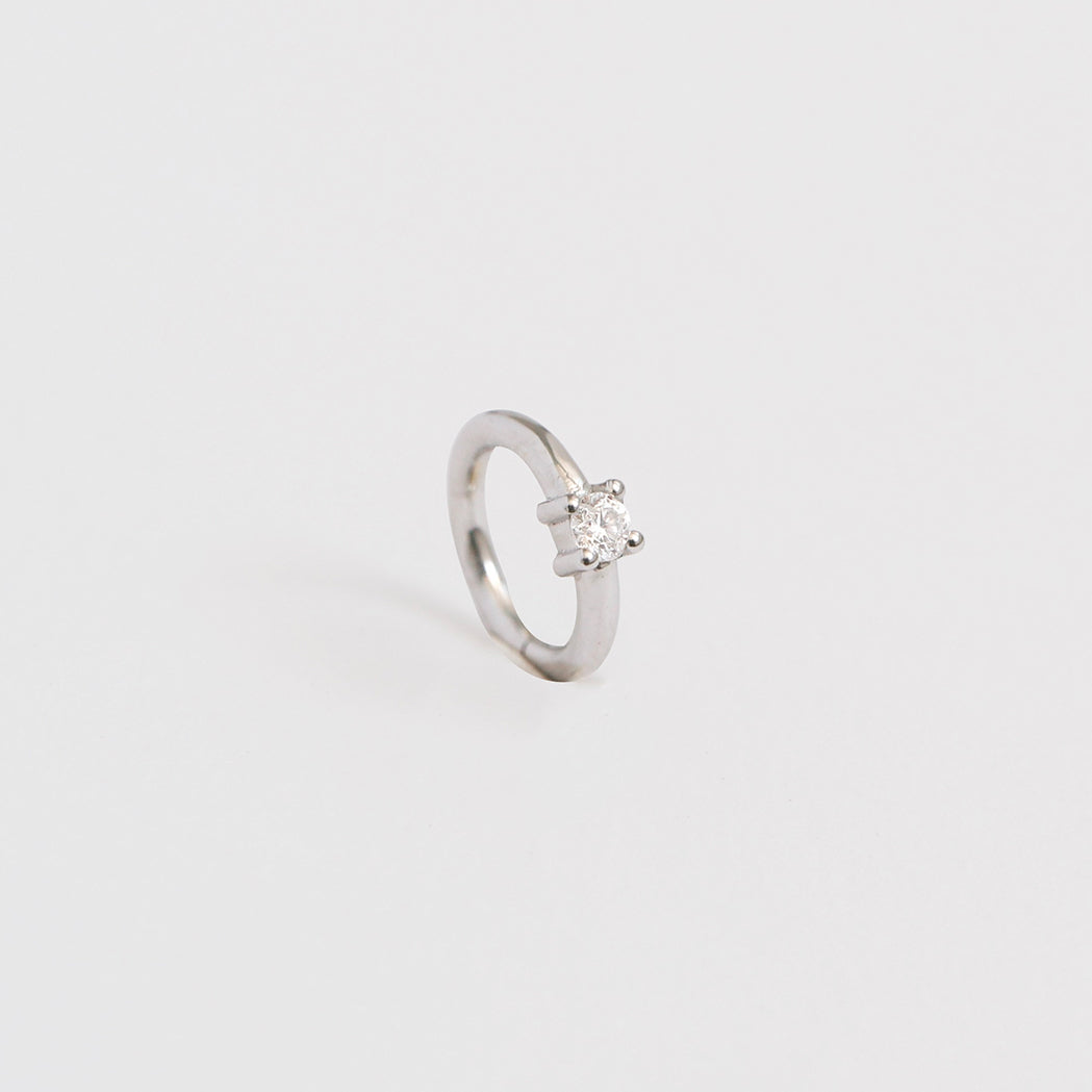 Sol Piercing-Ring in Gold & Diamanten - 6, 8, 10 und 12 mm