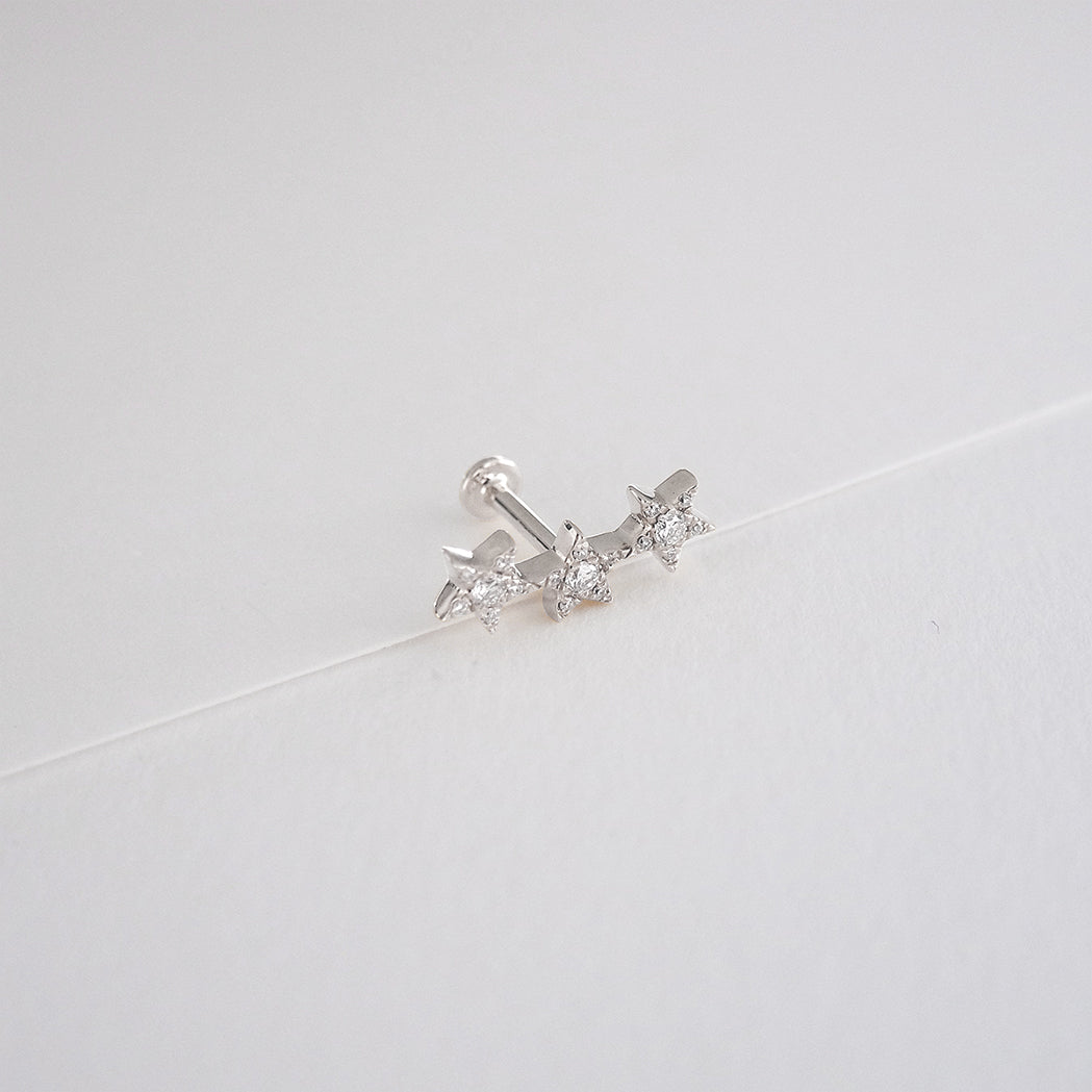 Piercing d'oreille Vega - Or & Diamants