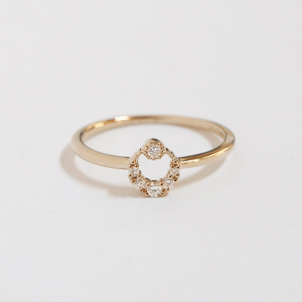 Rising Sun Gold & Diamanten Ring
