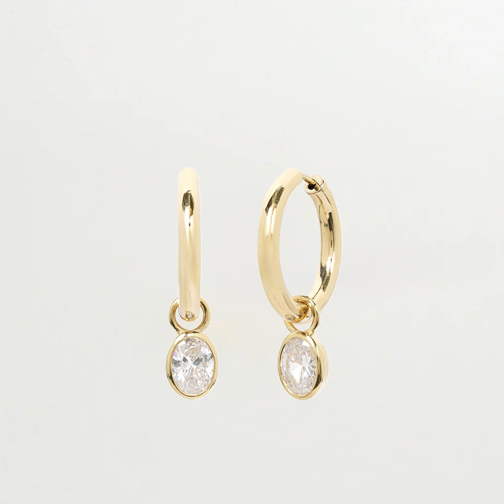 Scarlett Hoop Earrings - 15 mm