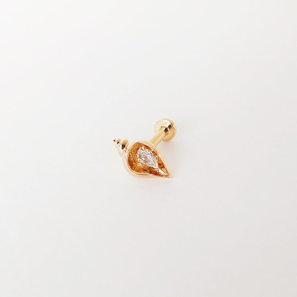 Shelly Ear Piercing - Gold & Diamond