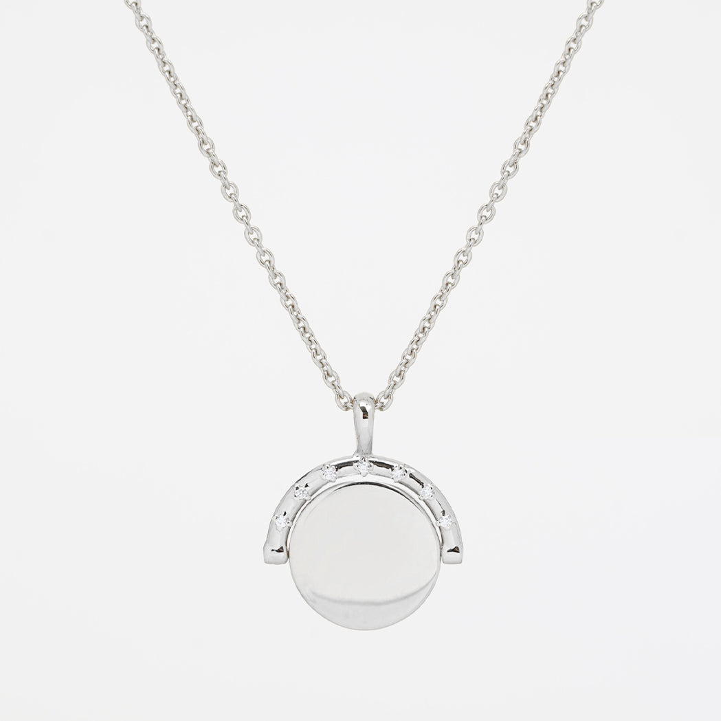 Spinning Secret Medal Necklace - Small