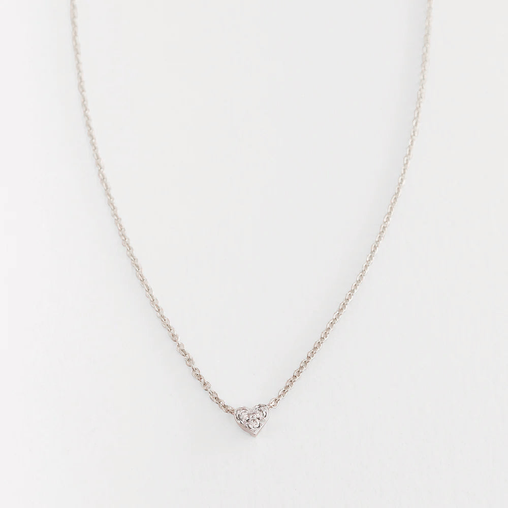 Gold & Diamonds Sweetheart Necklace